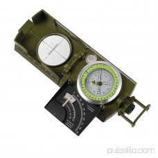 ESYNIC Professional Map Compass Military Army Metal Sighting Compass Folding Pocket Size Navigation Compass for Camping Hiking Hunting Outdoor Activities Directions